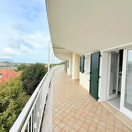 P076 - Porto Recanati, Comodo Trilocale Con Terrazzo E Lavatrice Lägenhet Porto Recanati